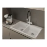 Кухонная мойка Rivelato Axel X-90-2D brina цвет Иней
