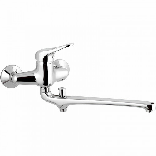 Смеситель для ванны Remer Kiss K46 универсальный Хром латунь на стену