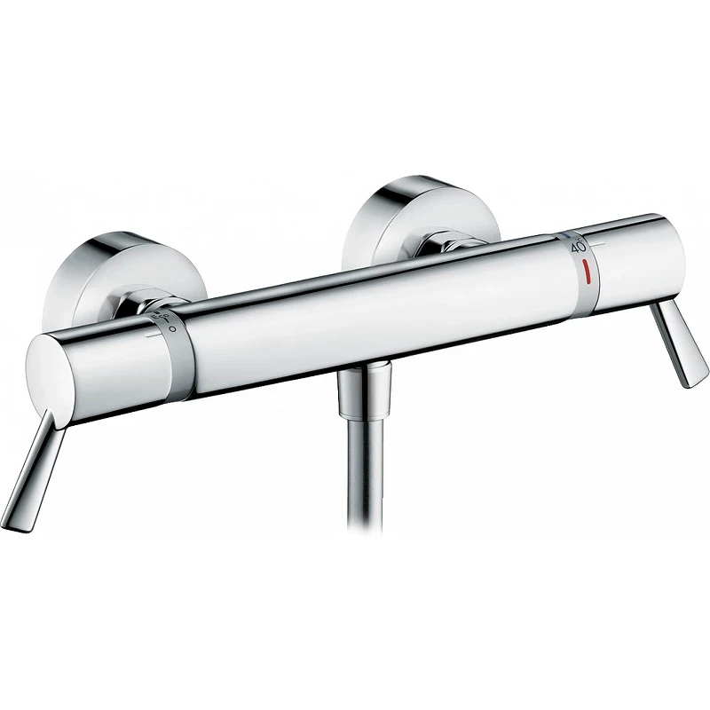 Смеситель для душа Hansgrohe Ecostat Comfort Care 13117000 с термостатом Хром латунь на стену