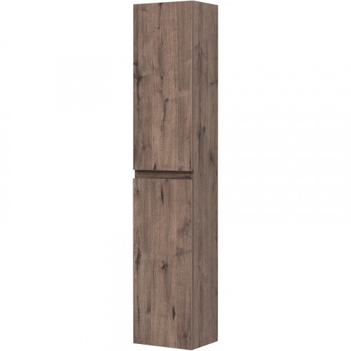 Шкаф пенал Aquanet Нота New 30 334195 подвесной Дуб веллингтон табак МДФ / ЛДСП