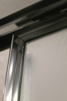 Душевой уголок Cezares Anima 120x100 R ANIMA-W-RH-2-120/100-P-Cr-R профиль Хром стекло рифленое