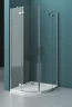 Душевой уголок BelBagno Kraft 100х100 KRAFT-R-2-100-C-Cr профиль Хром стекло прозрачное