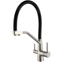 Смеситель для кухни ESKO Kitchen K25 B Нержавеющая сталь Черный