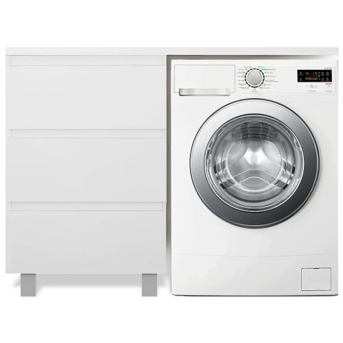 Тумба с раковиной Эстет Dallas Luxe 115 L ФР-00002300 Белая МДФ / ЛДСП