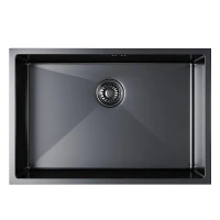 Кухонная мойка Mixline Pro 65 548573 цвет Черный графит