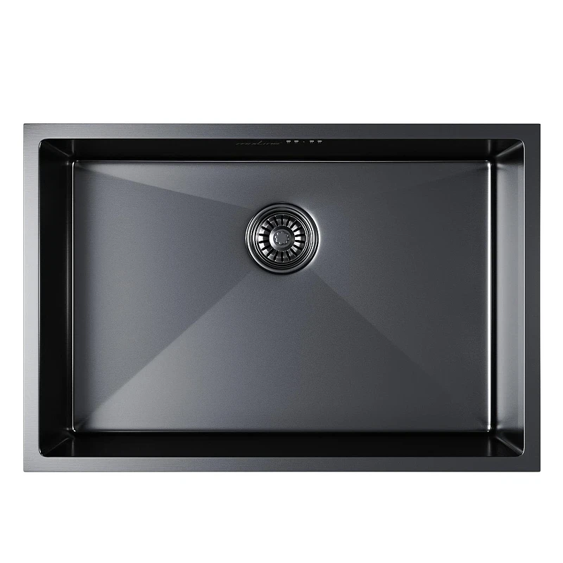Кухонная мойка Mixline Pro 65 548573 цвет Черный графит