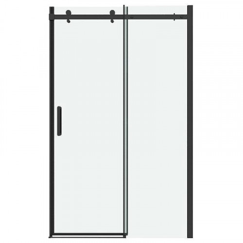 Душевая дверь Grossman Classic 160 100.K33.04.160.21.00 профиль Черный матовый стекло прозрачное