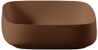Раковина-чаша Artceram Cognac 55 COL003 39 00 Cocoa фарфор накладная
