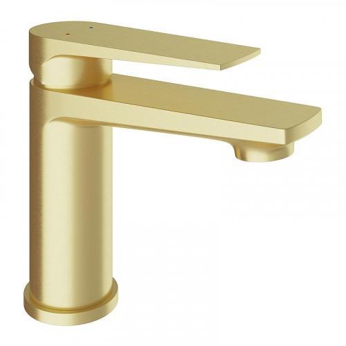 Смеситель для раковины Aqueduto LINHA LIN0250 цвет Шлифованное золото