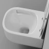 Унитаз Grossman Thin Rim GR-5605SQ подвесной цвет Белый глянцевый с сиденьем