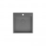 Кухонная мойка Lemark Janga 490 9936107 цвет Графит