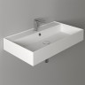 Раковина Simas Agile 91 AG91 bi*1 Белая фарфор подвесная, полувстраиваемая