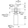 Дозатор для жидкого мыла Grohe Cosmopolitan 40535000 Хром