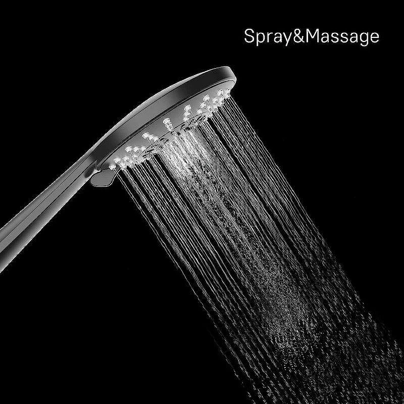 Ручной душ Milardo Ideal Spa 5F ILS5FBRM18 Черный матовый