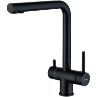 Смеситель для кухни Frap H899 F43899-36 Черный матовый нержавеющая сталь