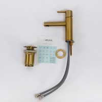 Смеситель для раковины Cezares Leaf LEAF-LSM1-SR