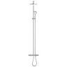 Душевая система Grohe Tempesta Cosmopolitan System 26223001 с термостатом Хром латунь на стену