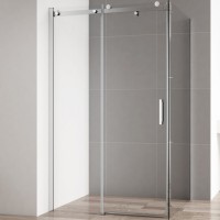 Душевой уголок Cezares Stylus-Soft AH-1 160x90 профиль Хром стекло прозрачное