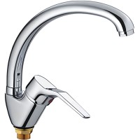 Смеситель для кухни Frap H63 F4163-2 Хром латунь