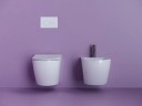 Биде Ceramicanova Uno CN11002 подвесное Белое