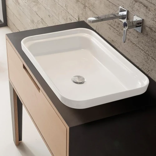 Раковина Scarabeo Mizu 70 9008 цвет Белый
