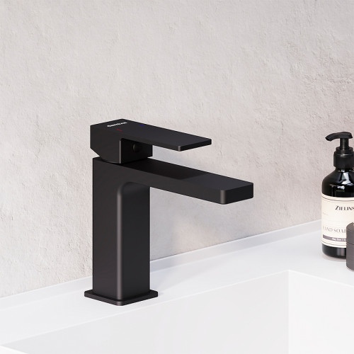 Смеситель для раковины Damixa Gala 530210300 Черный матовый латунь