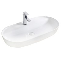 Раковина-чаша BelBagno 82 BB1347 Белая фаянс накладная