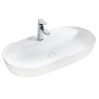 Раковина-чаша BelBagno 82 BB1347 Белая фаянс накладная