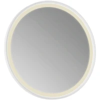 Зеркало Creavit Patara 85 PT4085.02.MBY с подсветкой Белое МДФ / ЛДСП, стекло
