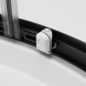 Душевой уголок AM.PM X-Joy Twin Slide 80х80 W88E-205-080BT64 профиль Черный матовый стекло прозрачное