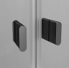 Душевой уголок AM.PM X-Joy Twin Slide 80х80 W88E-205-080BT64 профиль Черный матовый стекло прозрачное