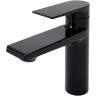 Смеситель для раковины WasserKRAFT Glan 6603 Черный глянцевый латунь