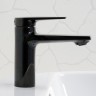 Смеситель для раковины WasserKRAFT Glan 6603 Черный глянцевый латунь