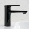 Смеситель для раковины WasserKRAFT Glan 6603 Черный глянцевый латунь