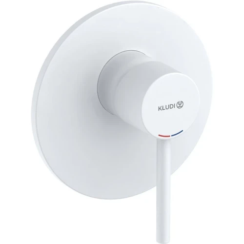 Смеситель для душа Kludi Bozz 387555376 Белый матовый