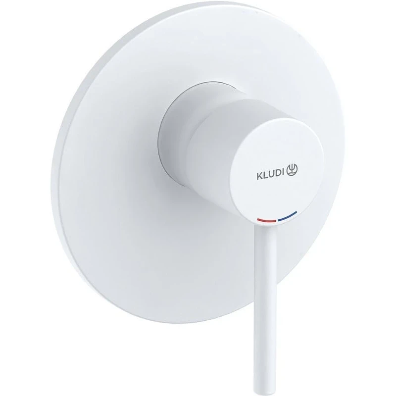 Смеситель для душа Kludi Bozz 387555376 Белый матовый