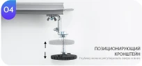 Душевой лоток Gappo G85007-2 с решеткой Нержавеющая сталь