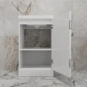 Тумба под раковину Style Line Моно 50 ЛС-00002449 цвет Белый глянец
