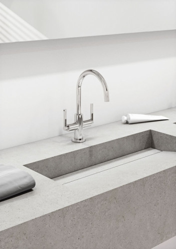 Смеситель для раковины Kludi Nova Fonte 201180515 Хром латунь