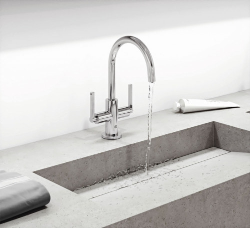 Смеситель для раковины Kludi Nova Fonte 201180515 Хром латунь