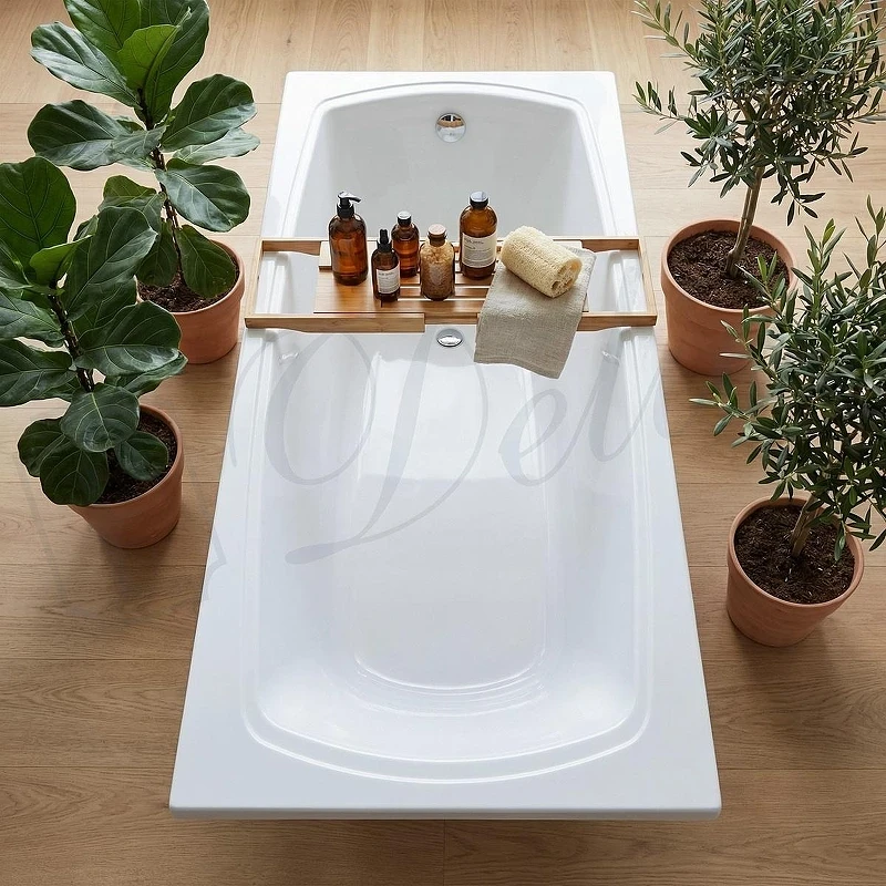 Ванна из искусственного камня Delice Veneto 170х75 DLR330061-G цвет Белый глянцевый
