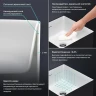 Раковина Wellsee Pure BY Wellsee 40 230713000 цвет Черный матовый Белый Глянцевый