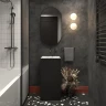 Раковина Wellsee Pure BY Wellsee 40 230713000 цвет Черный матовый Белый Глянцевый