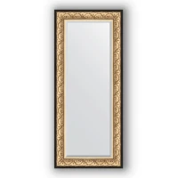 Зеркало Evoform Exclusive 150х65 Барокко золото стекло