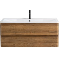 Тумба под раковину BelBagno 120 ALBANO-1200-2C-SO-RR подвесная Rovere Rustico МДФ / ЛДСП