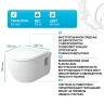 Унитаз AM.PM Like C801701SC подвесной с сиденьем Микролифт