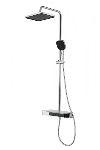 Душевая система Arrow AMG13SH870CP с термостатом цвет Хром