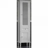 Шкаф пенал Opadiris Кантара 46 R 00-00004354 Белый матовый МДФ / ЛДСП, массив дерева, стекло