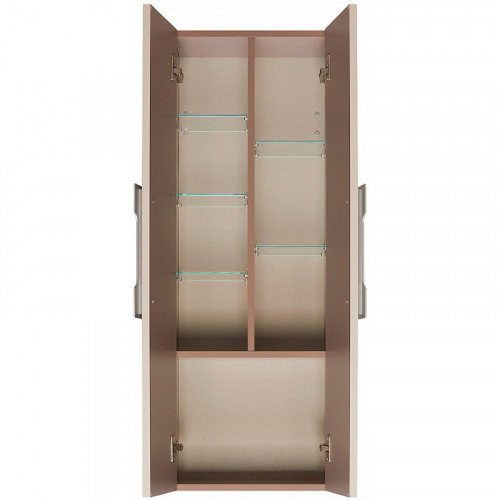 Шкаф пенал Aquaton Ар-Деко 40 1A284703DD6E0 подвесной Кашемир МДФ / ЛДСП