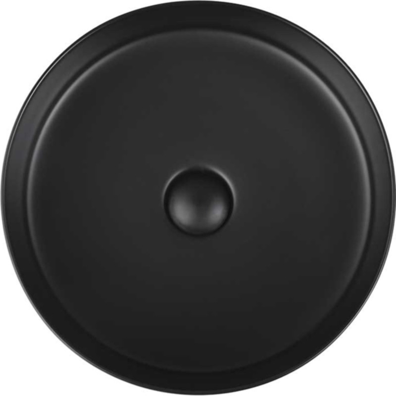 Раковина-чаша Vincea 40 VBS-316MB Черная матовая фарфор накладная